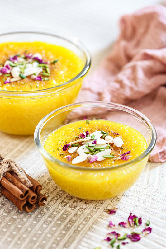 Saffron Rice Pudding (Sholeh Zard)