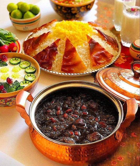 Persian Herbs Stew (Ghormeh Sabzi)
